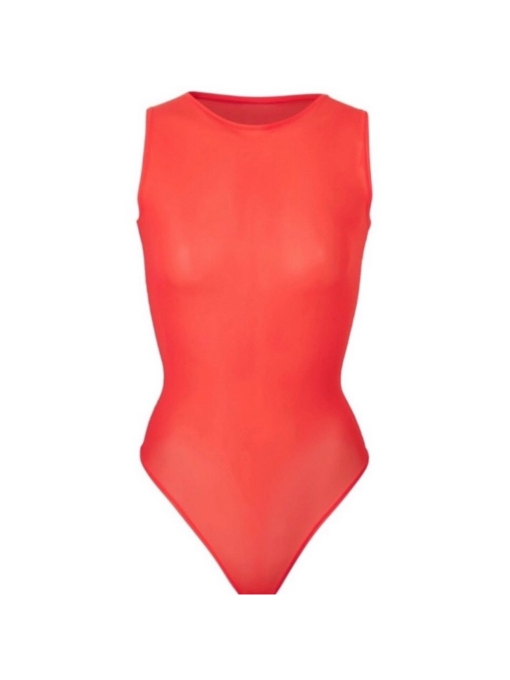 SKIMS Jelly Sheer Crew Neck Bodysuit